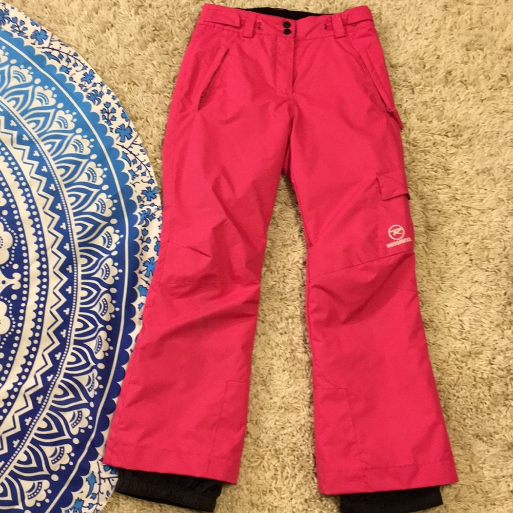 pink rossignol ski/snow pants perfect condition